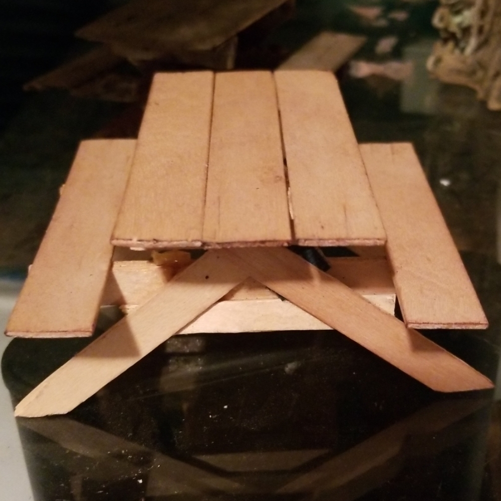 Miniature Picnic Tables